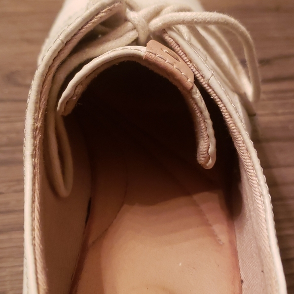 Clarks white leather platform sneakers 6.5 - Picture 8 of 8